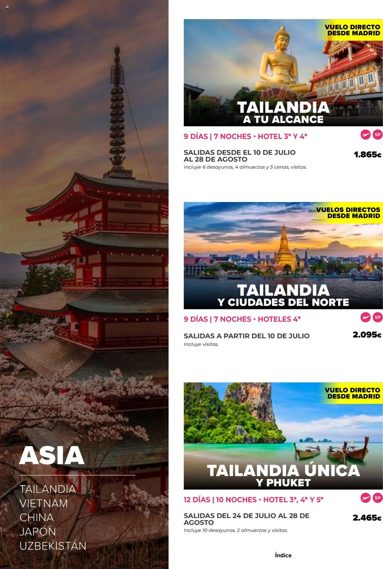 Viajes El Corte Inglés folleto │ válido desde el 01.06.2025 | Página: 12