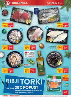 Spar katalog akcije – veljaven od 26.11.2025 | Stran: 10 | Izdelki: Lignji, Kozice, Klapavice, Ribe