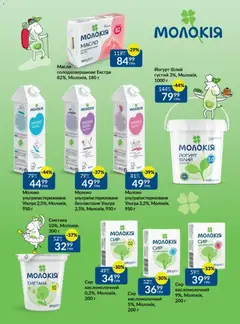 Fozzy акції дійснийкції з 01.04.2026 | Сторінка: 21 | Товари: Сметана, Молоко, Масло, Йогурт