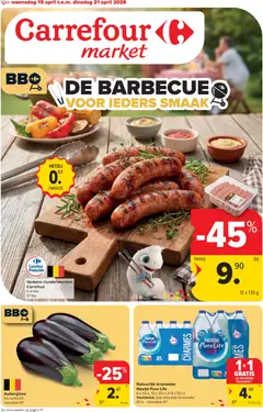 Carrefour market folder week 16 - Voorbeeld van een folder van Carrefour market, geldig van 15.04.2026