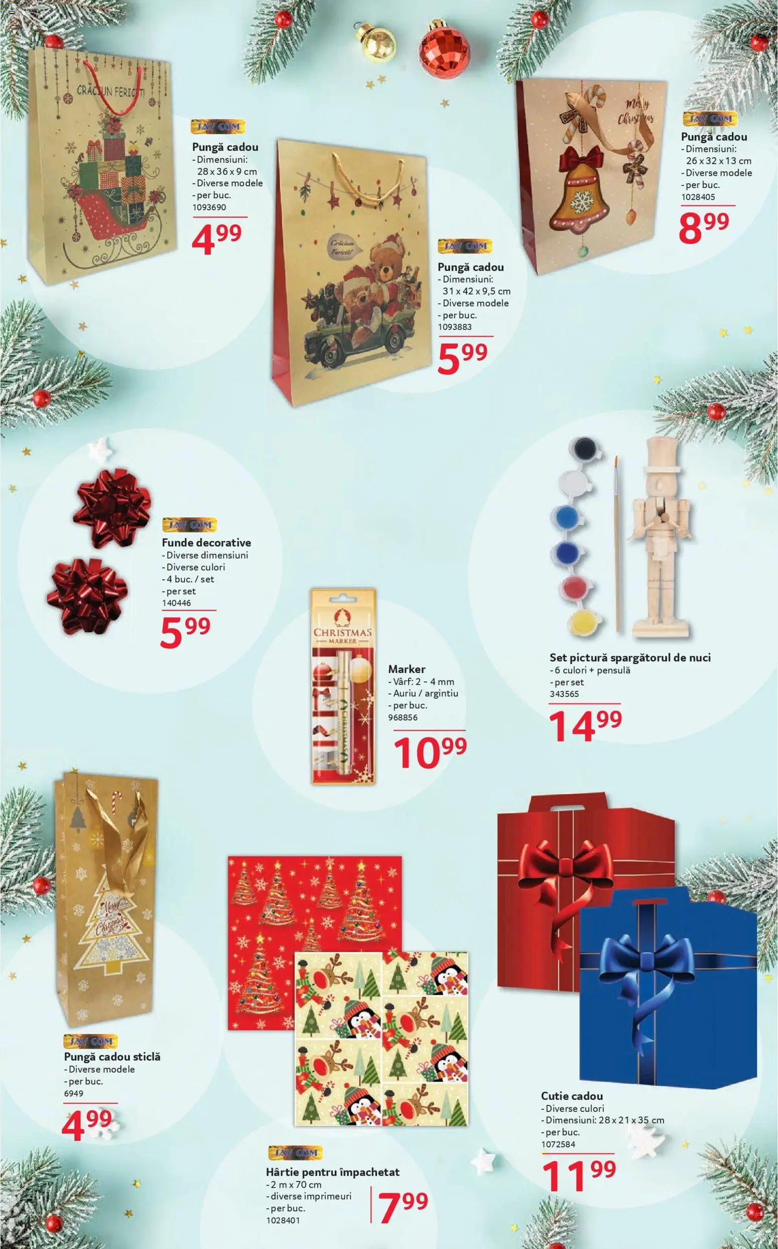 Noul catalog Selgros – valabil de la 06.12.2025 | Pagină: 65 | Produse: Pungă, Cutie, Nuci