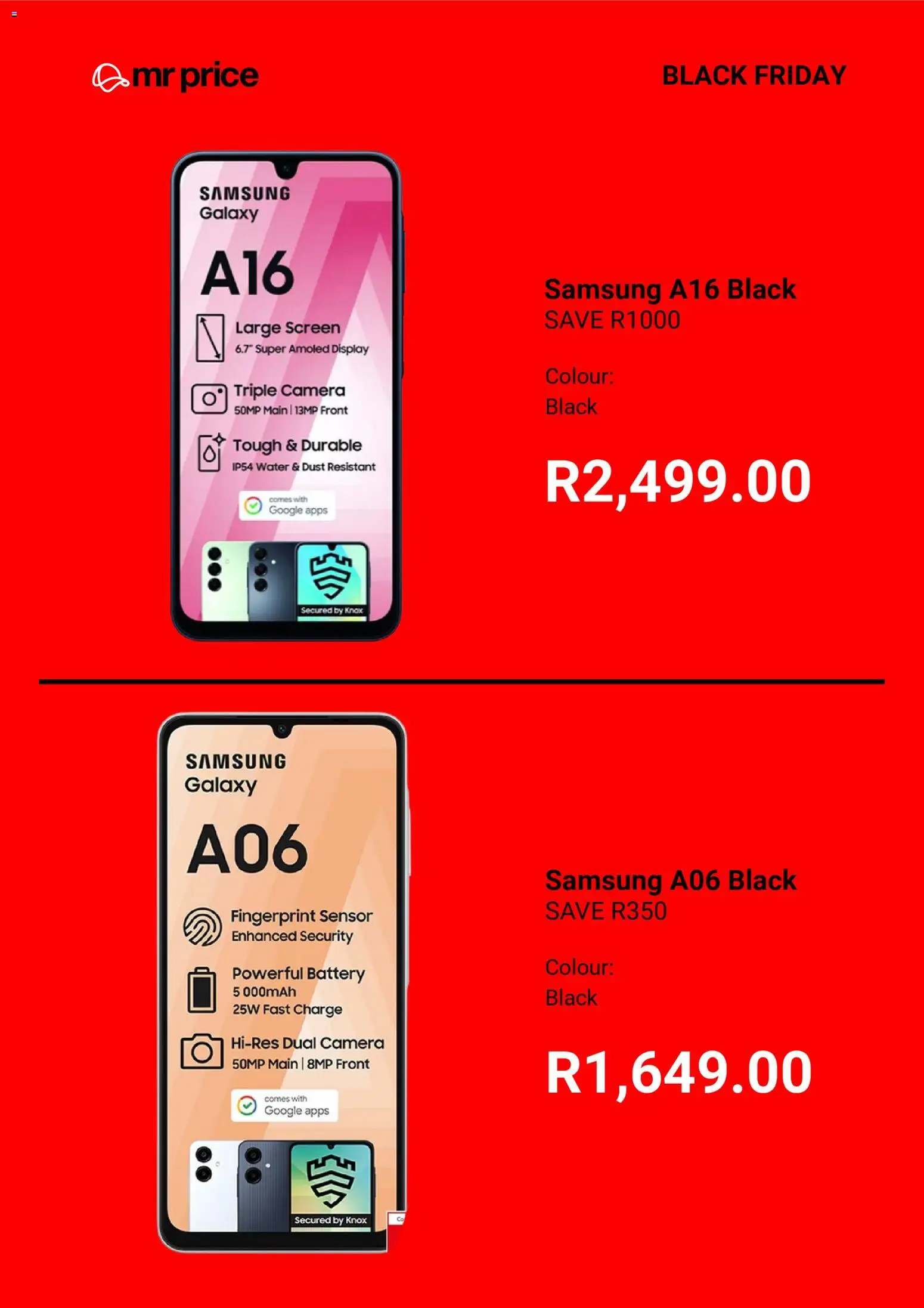 New Mr Price catalogue – valid from 24.11.2025 | Page: 3 | Products: Camera, Battery, Water