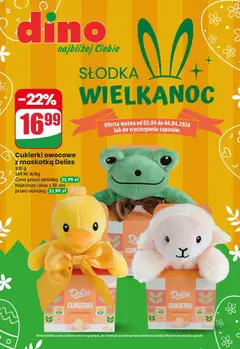 Pogląd oferty "Dino gazetka - Słodka Wielkanoc" - ważna od 03.04.2026