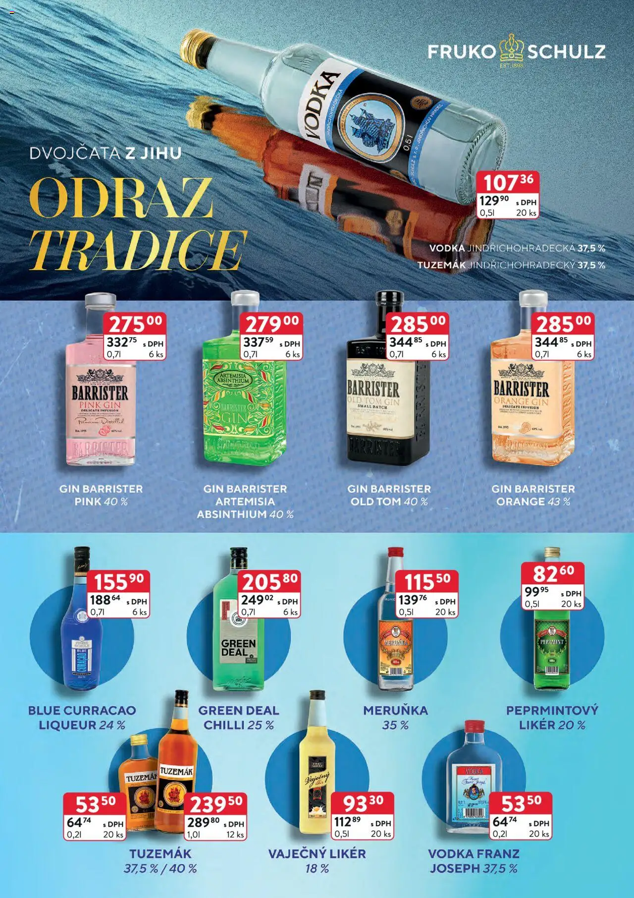 Astur & Qanto leták - Velkoobchod 09/2025 od 01.09.2025 | Strana: 38 | Produkty: Curacao Blue, Vodka, Likér, Vaječný Likér