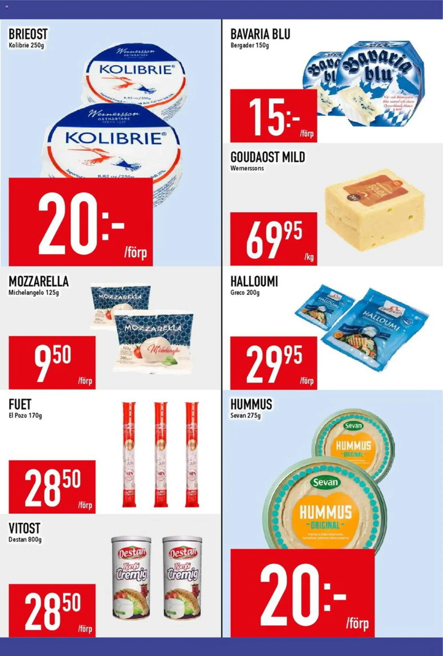 Matdax reklamblad aktuell från 13.04.2026 | Sida: 8 | Produkter: Brieost, Halloumi