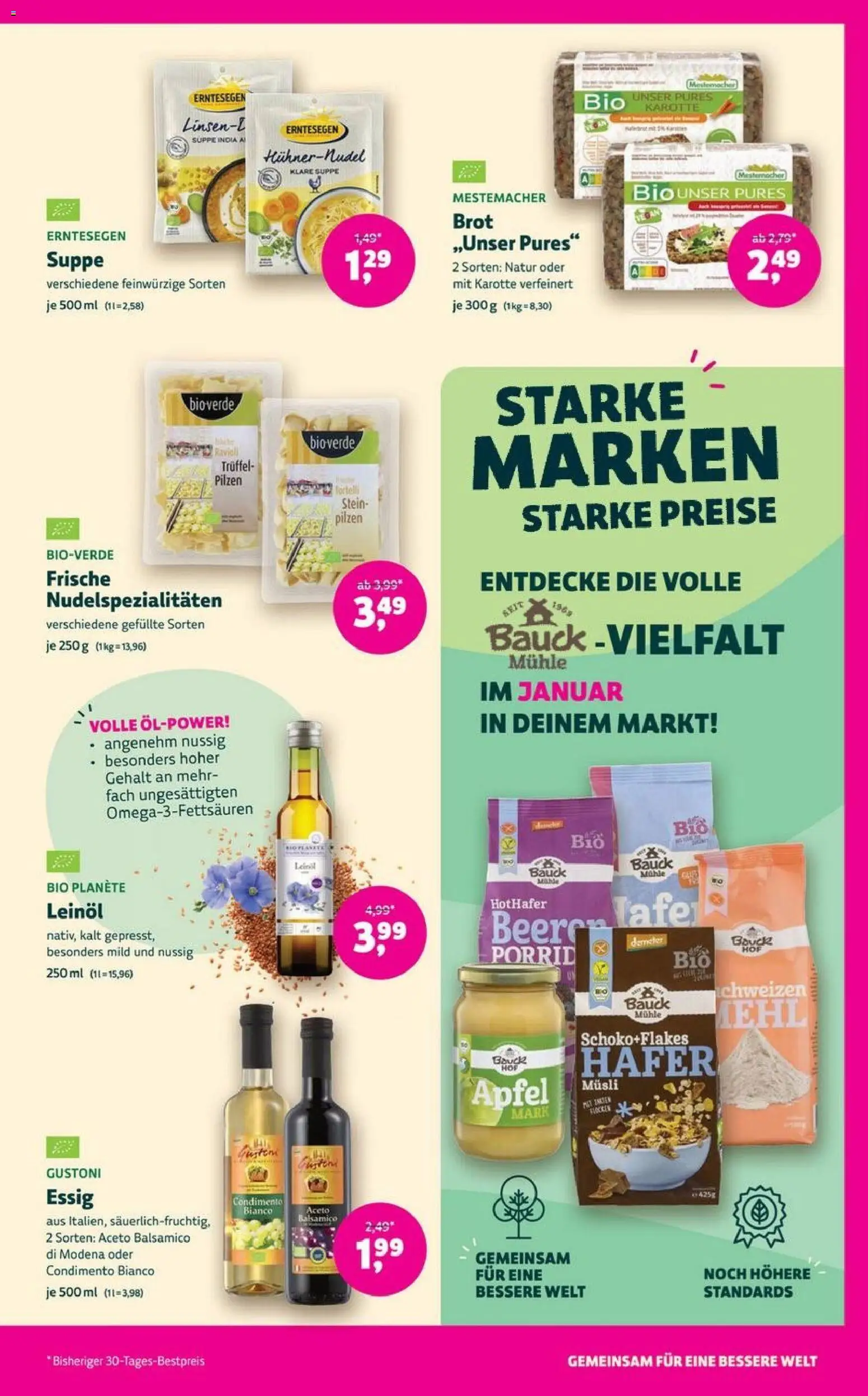 Denns BioMarkt Angebote – gültig ab 02.01.2025 | Seite: 15 | Produkte: Musli, Mühle, Balsamico, Äpfel