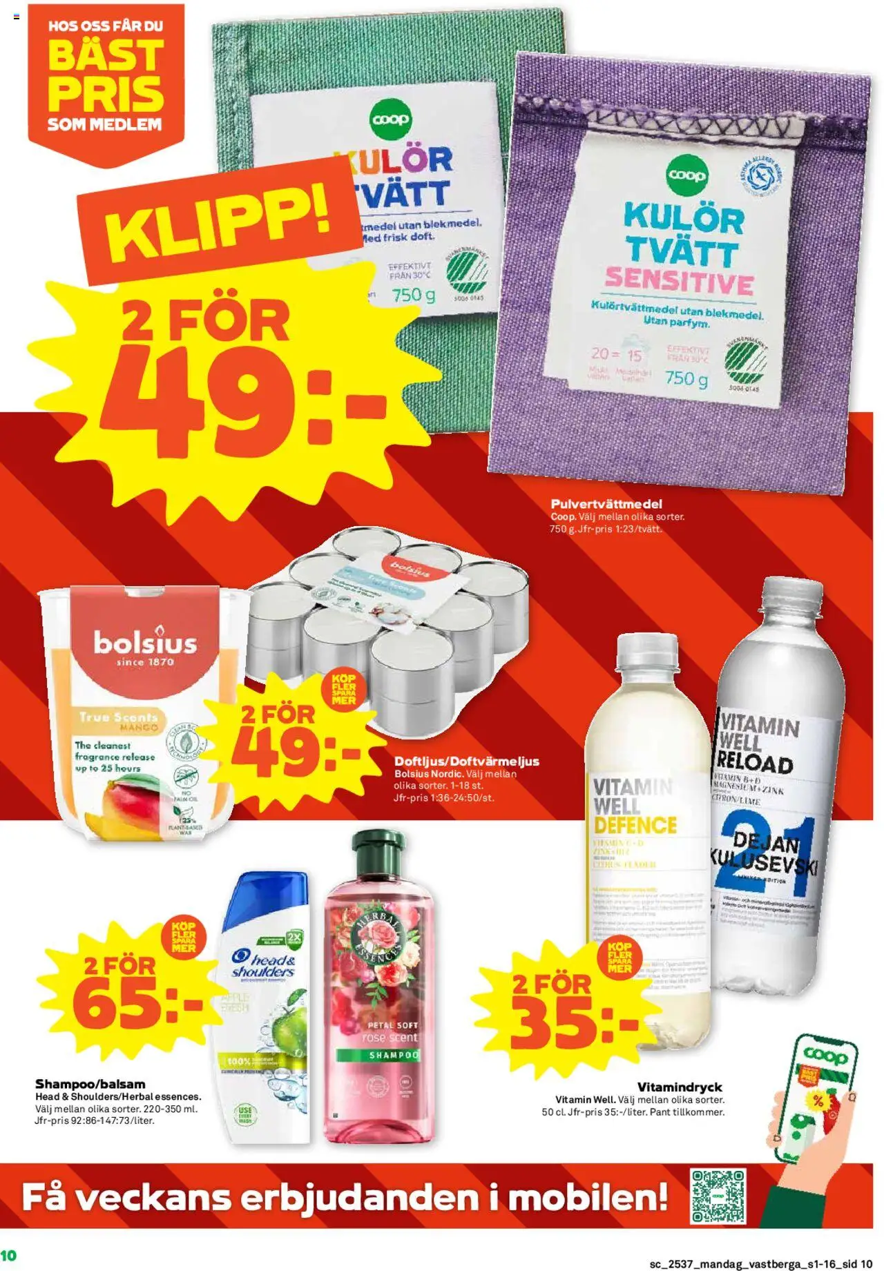 Coop Forum reklamblad aktuell från 08.09.2025 | Sida: 10 | Produkter: Mango