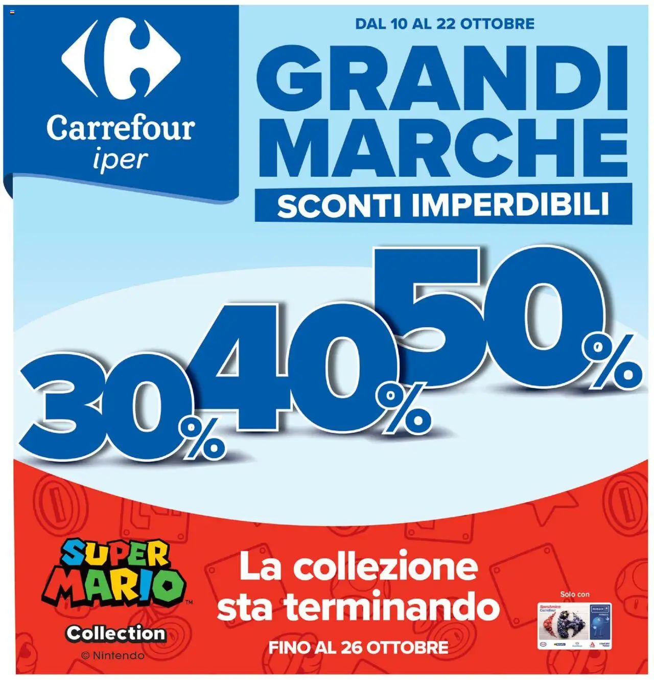Volantino Carrefour del 10.10.2025 | Pagina: 1