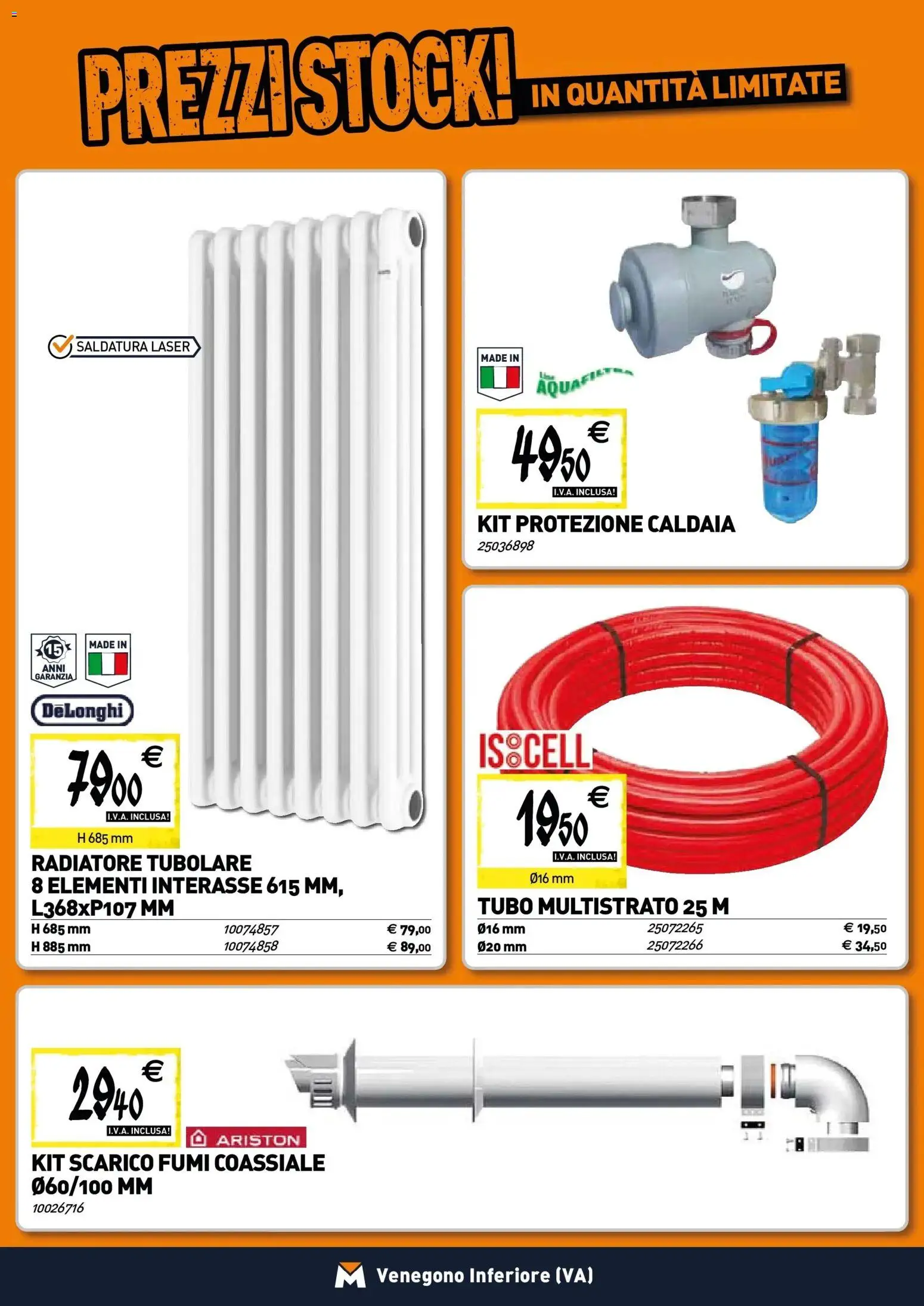 Volantino TECNOMAT del 22.01.2026 | Pagina: 5 | Prodotti: Caldaia, Tubo