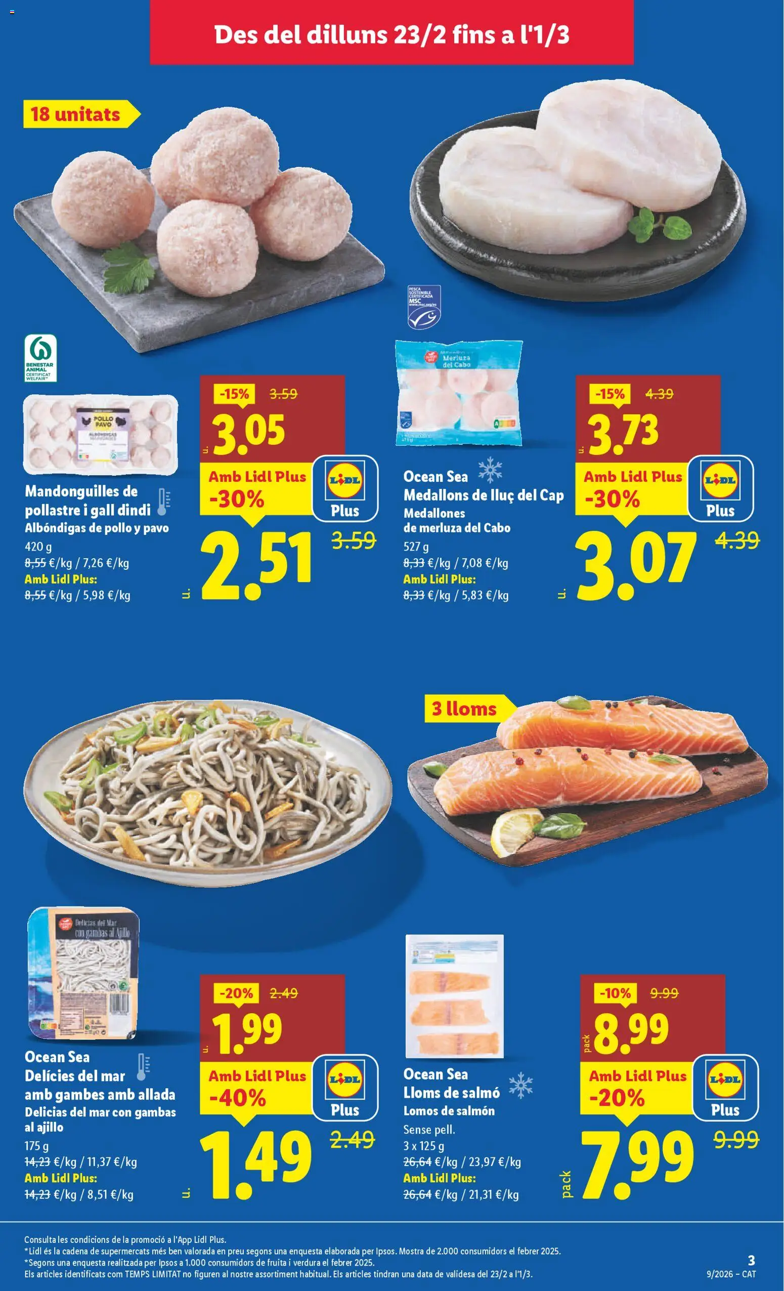 Lidl folleto │ válido desde el 23.02.2026 | Página: 5 | Productos: Medallones