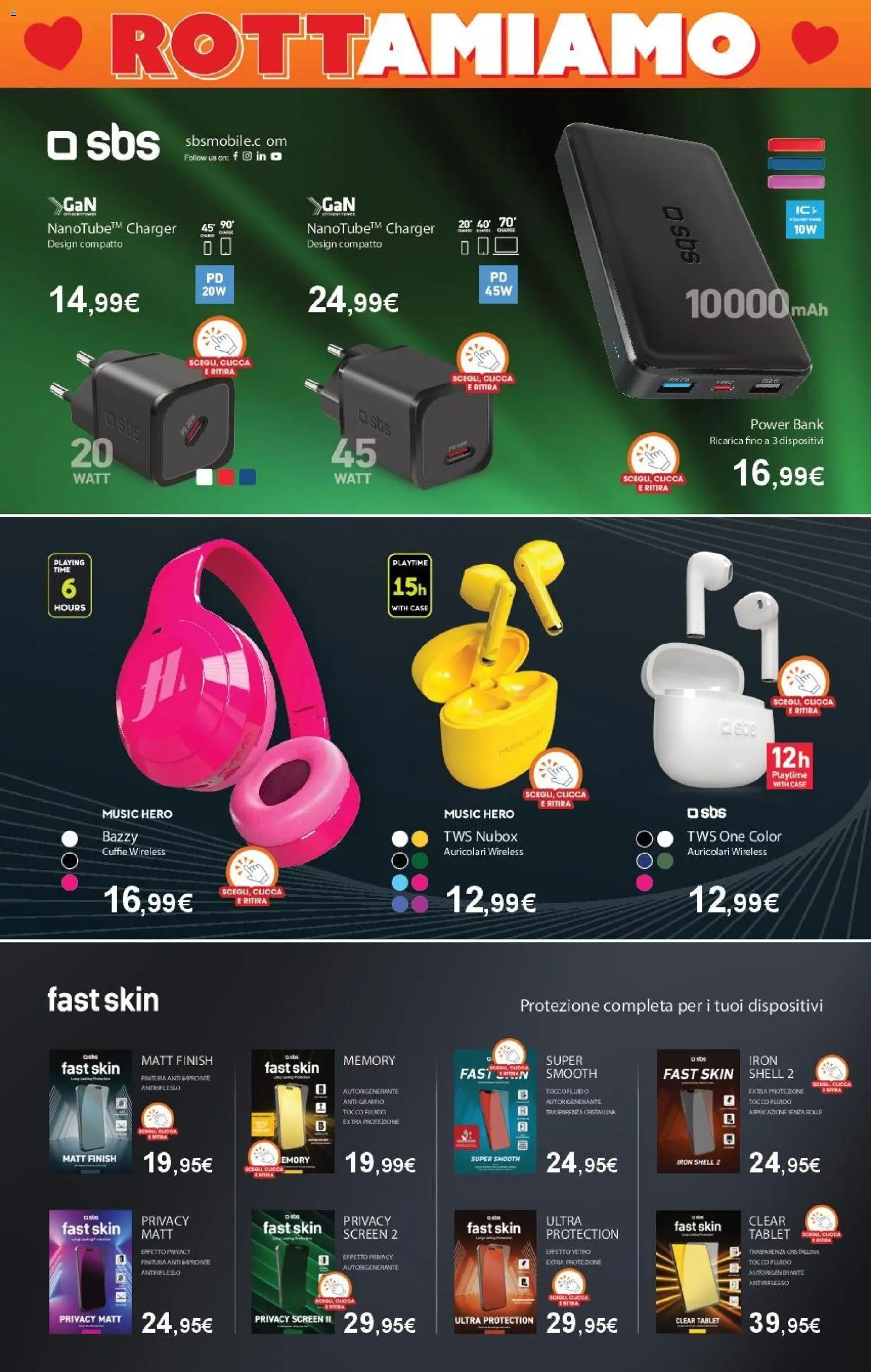 Volantino Expert del 29.01.2026 | Pagina: 30 | Prodotti: Auricolari, Power bank, Tablet, Cuffie