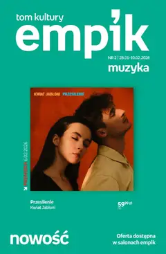 Pogląd oferty "Empik promocje - Tom kultury Muzyka" - ważna od 28.01.2026