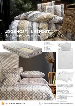 Galerija Podova katalog - pregled Galerija Podova kataloga - važi od 01.12.2025 | Strana: 18 | Proizvode: Dušek, Jastuk, Jorgan