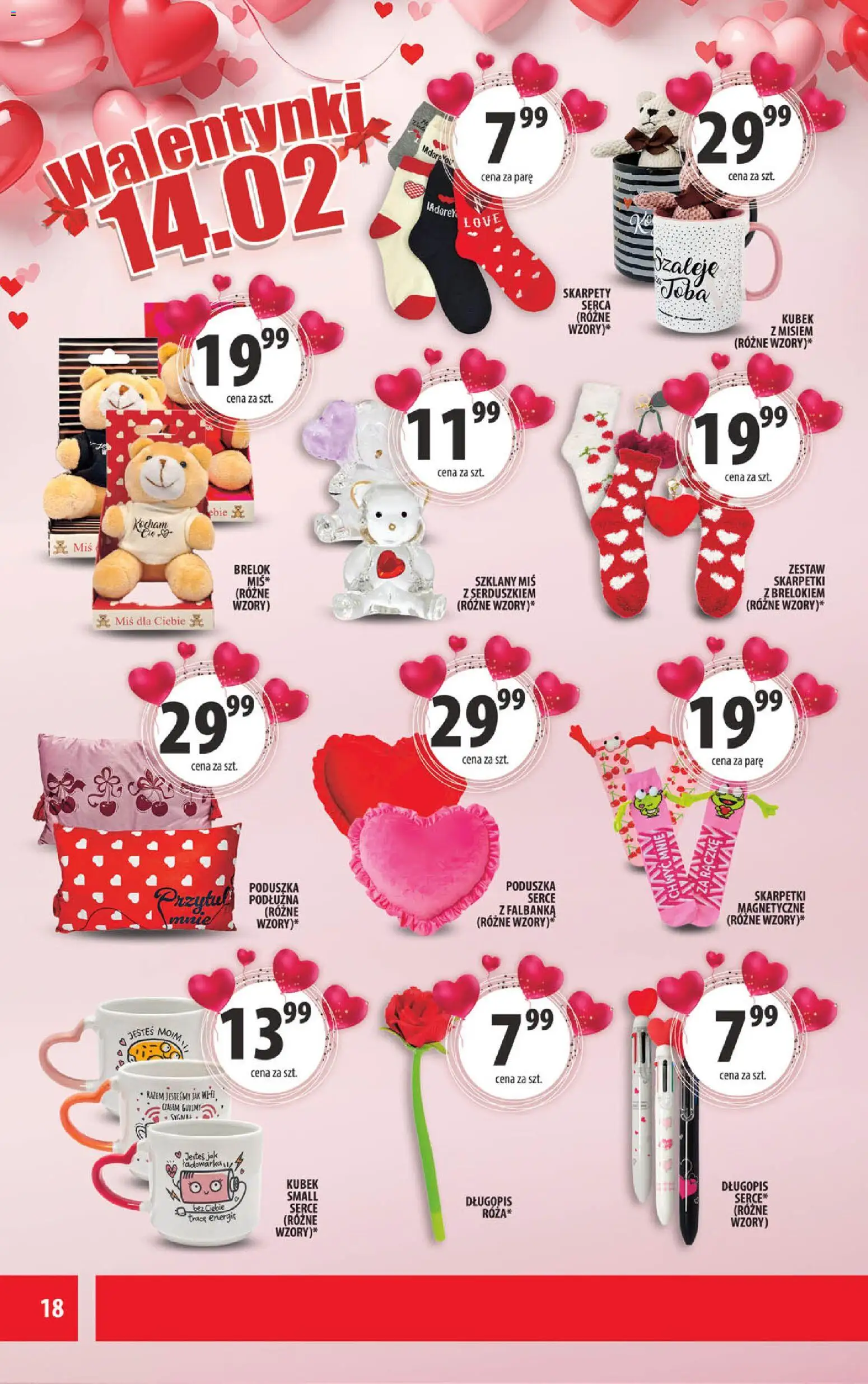 Arhelan Gazetka od 30.01.2026 | Strona: 18 | Produkty: Skarpety, Ładowarka, Skarpetki, Poduszka