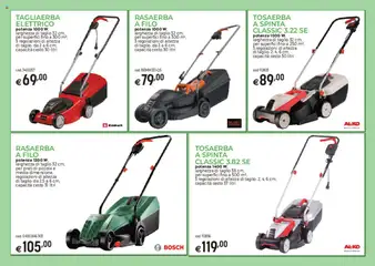 Anteprima del volantino Catalogo Macchine da giardino Brico OK	 valido a partire dal 03.03.2025 | Pagina: 6 | Prodotti: Rasaerba