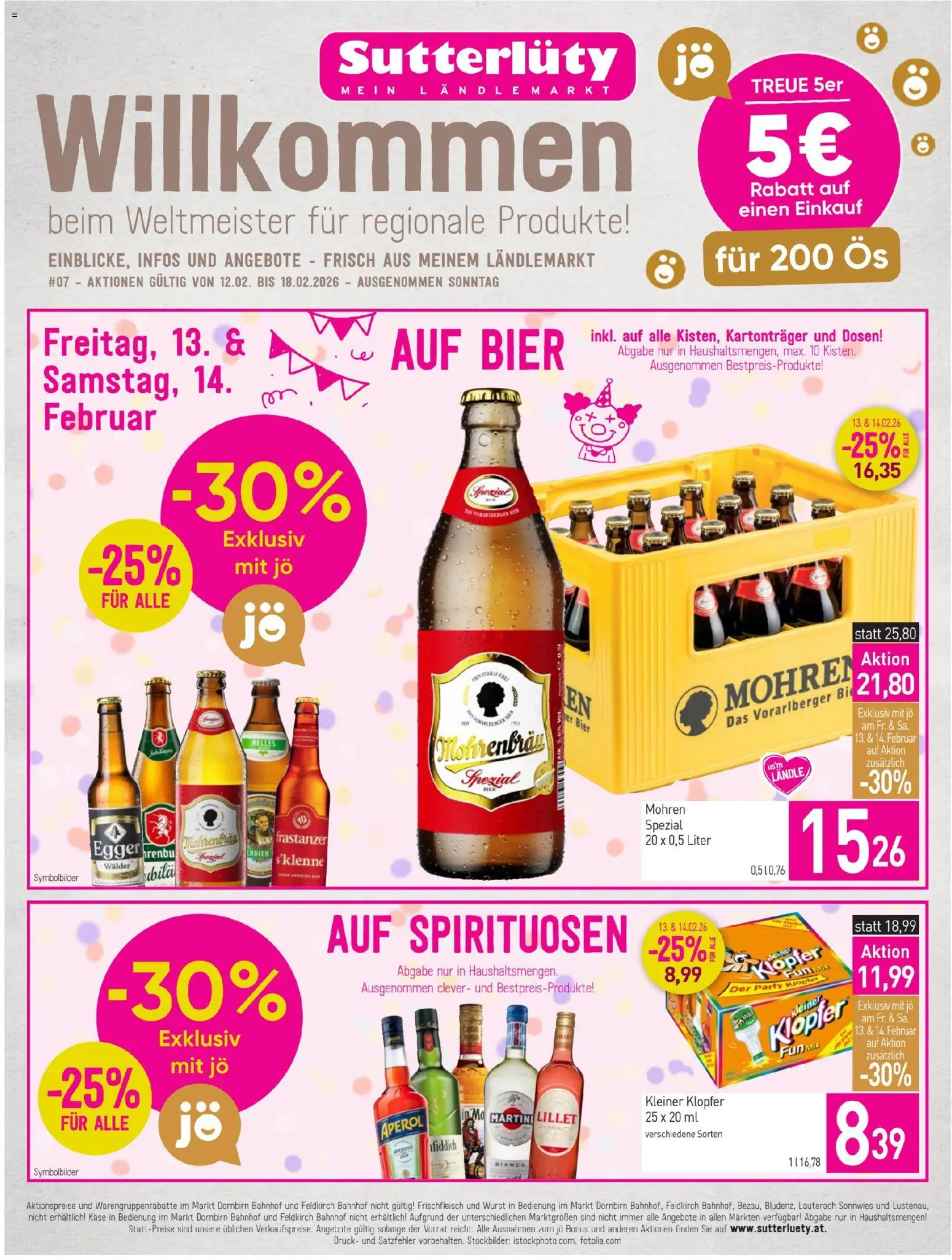 Sutterlüty Flugblatt gültig ab 12.02.2026 | Seite: 1