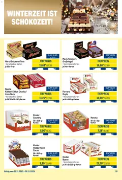 Metro Monats-Mix ab 01.11.2025 gültig | Seite: 15 | Produkte: Kinder bueno, Snickers, Mars, Twix
