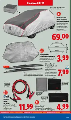 Anteprima del volantino Ultimate Speed® Set cavi di avviamento batteria, Lunghezza dei cavi: 2 x 3,5 m. Tensione: 12/24 V. Custodia inclusa valido a partire dal 05.01.2026 | Pagina: 41