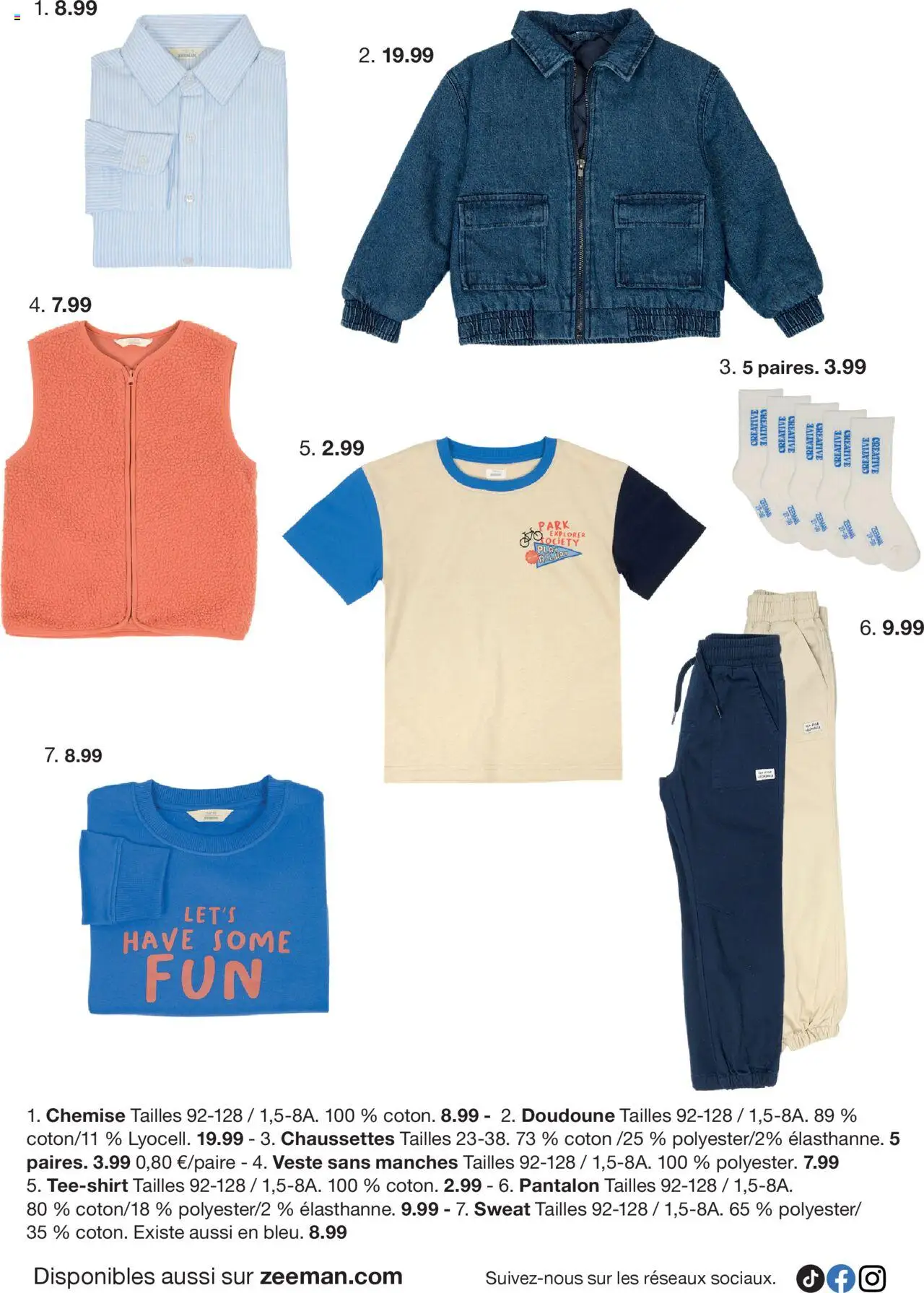  | Page: 12 | Produits: Coton, Chemise, Veste, Doudoune