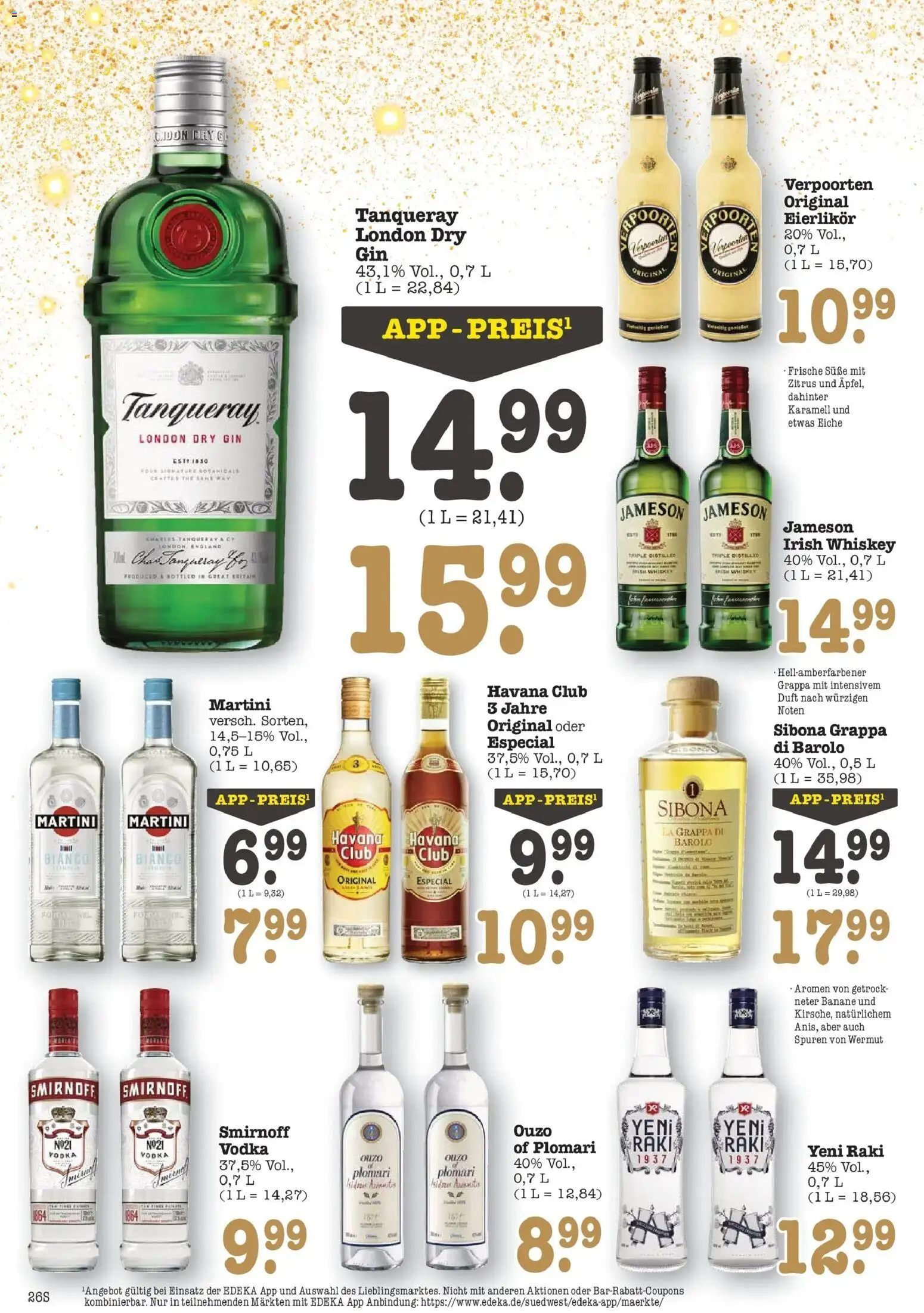 Edeka prospekt Offenbach	 – gültig ab 08.12.2025 | Seite: 26 | Produkte: Ouzo, Rum, Duft, Jameson