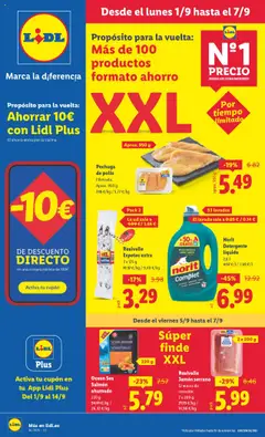 Vista previa Lidl folleto válido desde el 01.09.2025
