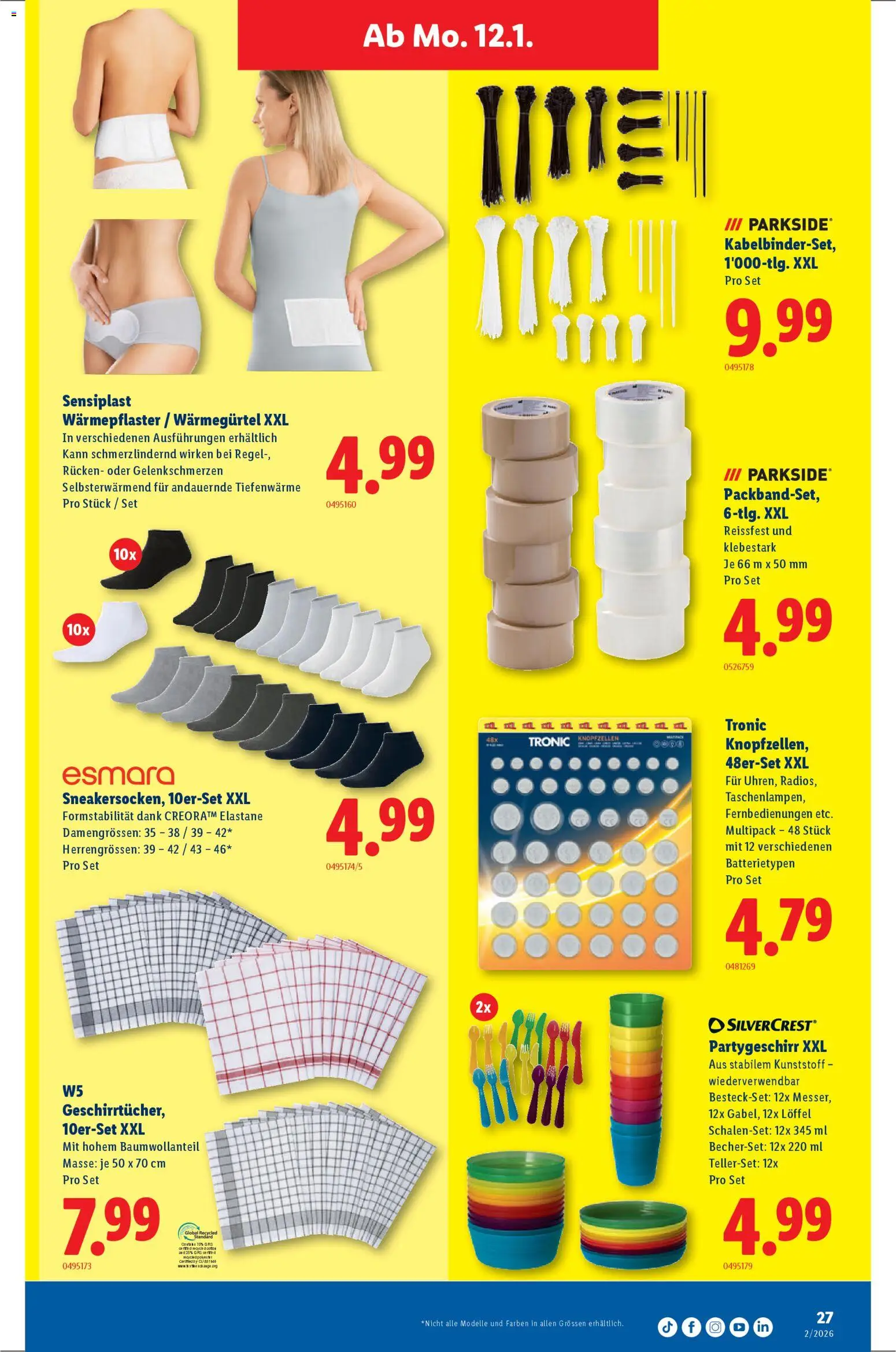 Lidl Aktionen – gültig ab 08.01.2026 | Seite: 27