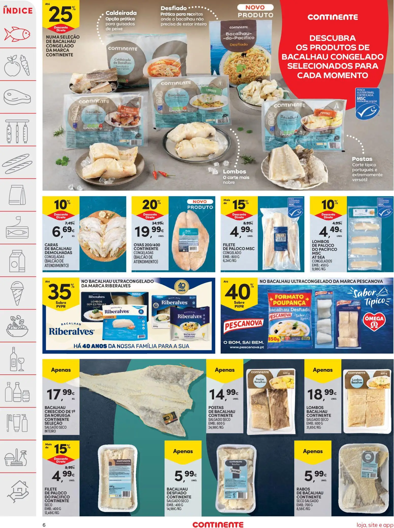 Continente folheto │ válido de 28.04.2026 | Página: 6 | Produtos: Bacalhau, Peixe
