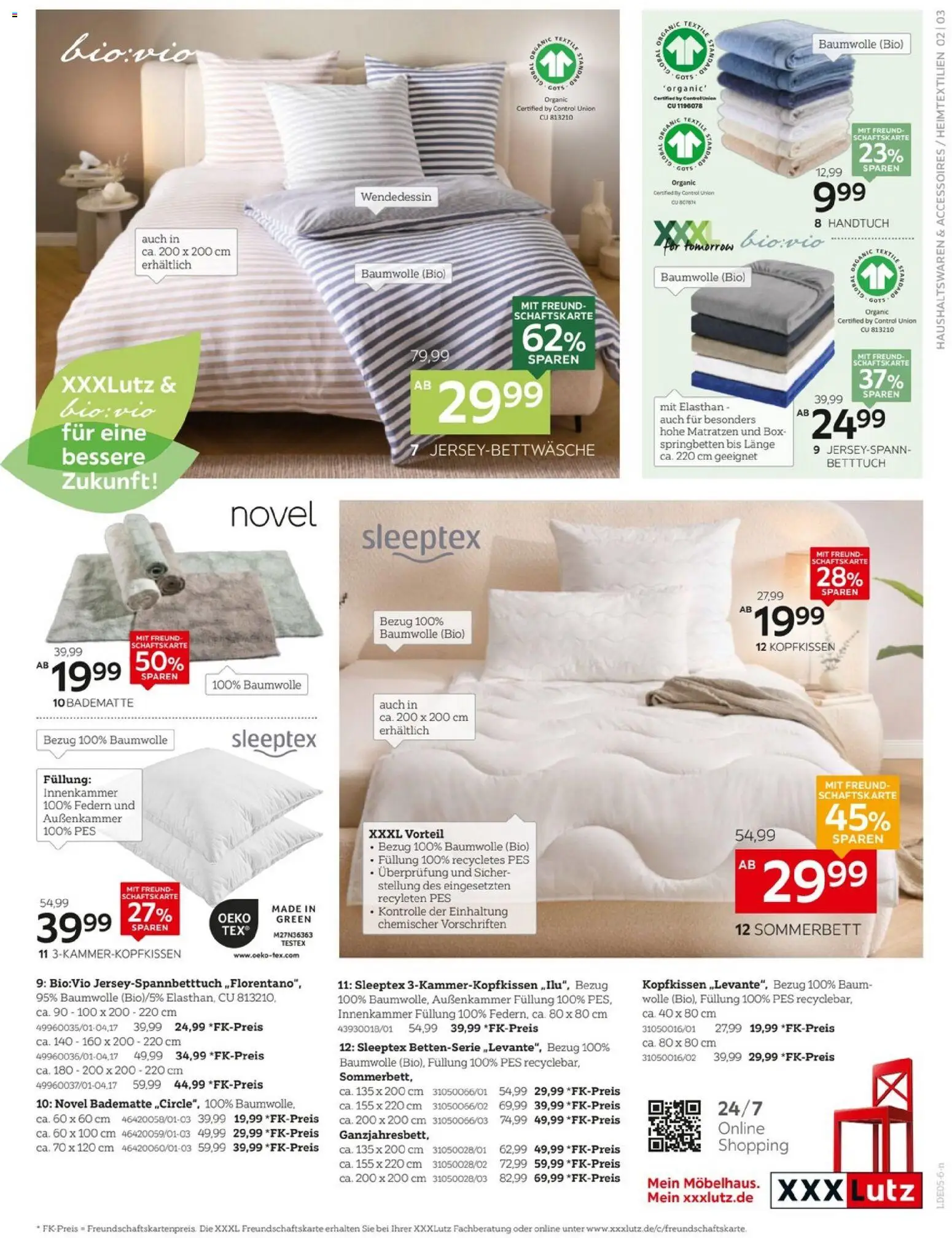 XXXLutz Wohnaccessoires 2 – gültig ab 25.04.2026 | Seite: 3 | Produkte: Box, Kopfkissen