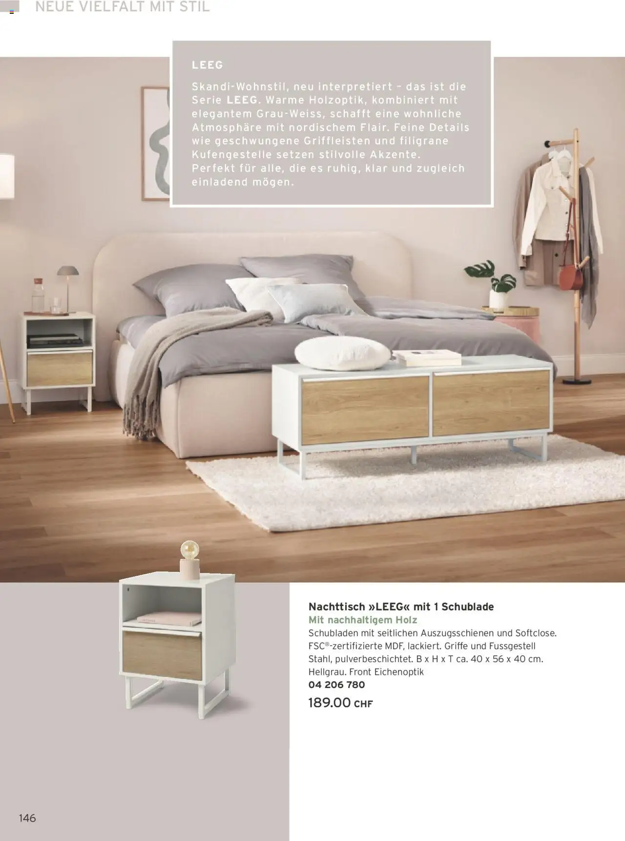 Tchibo Aktionen – gültig ab 10.10.2025 | Seite: 146 | Produkte: Nachttisch