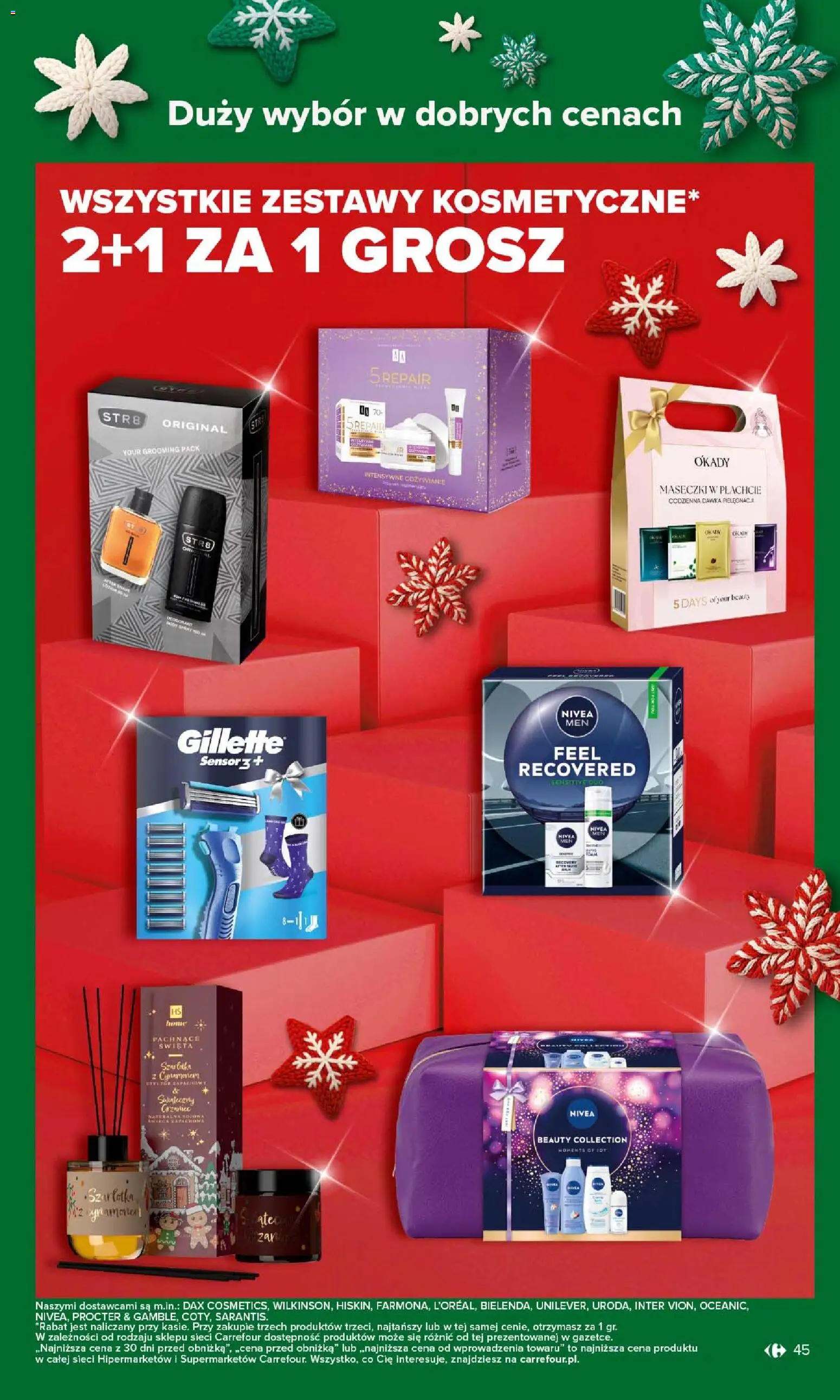 Carrefour Gazetka od 08.12.2025 | Strona: 49 | Produkty: Gillette sensor 3, Gillette, Maseczki