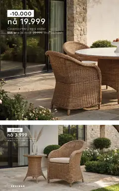 Forhåndsvisning av Skeidar hagemagasin kundeavis gyldig fra 10.04.2026 | Side: 22 | Produkter: Bord, Stol