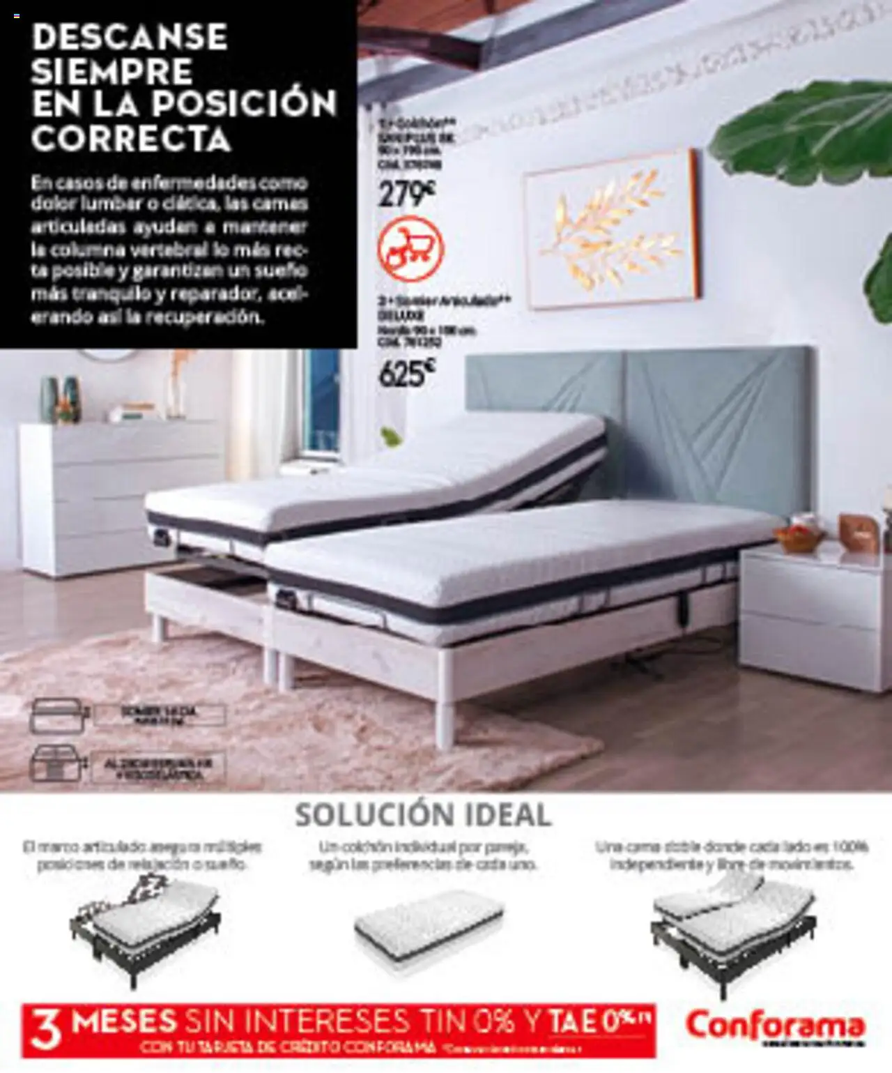 Conforama folleto │ válido desde el 07.08.2025 | Página: 69 | Productos: Colchon, Cama
