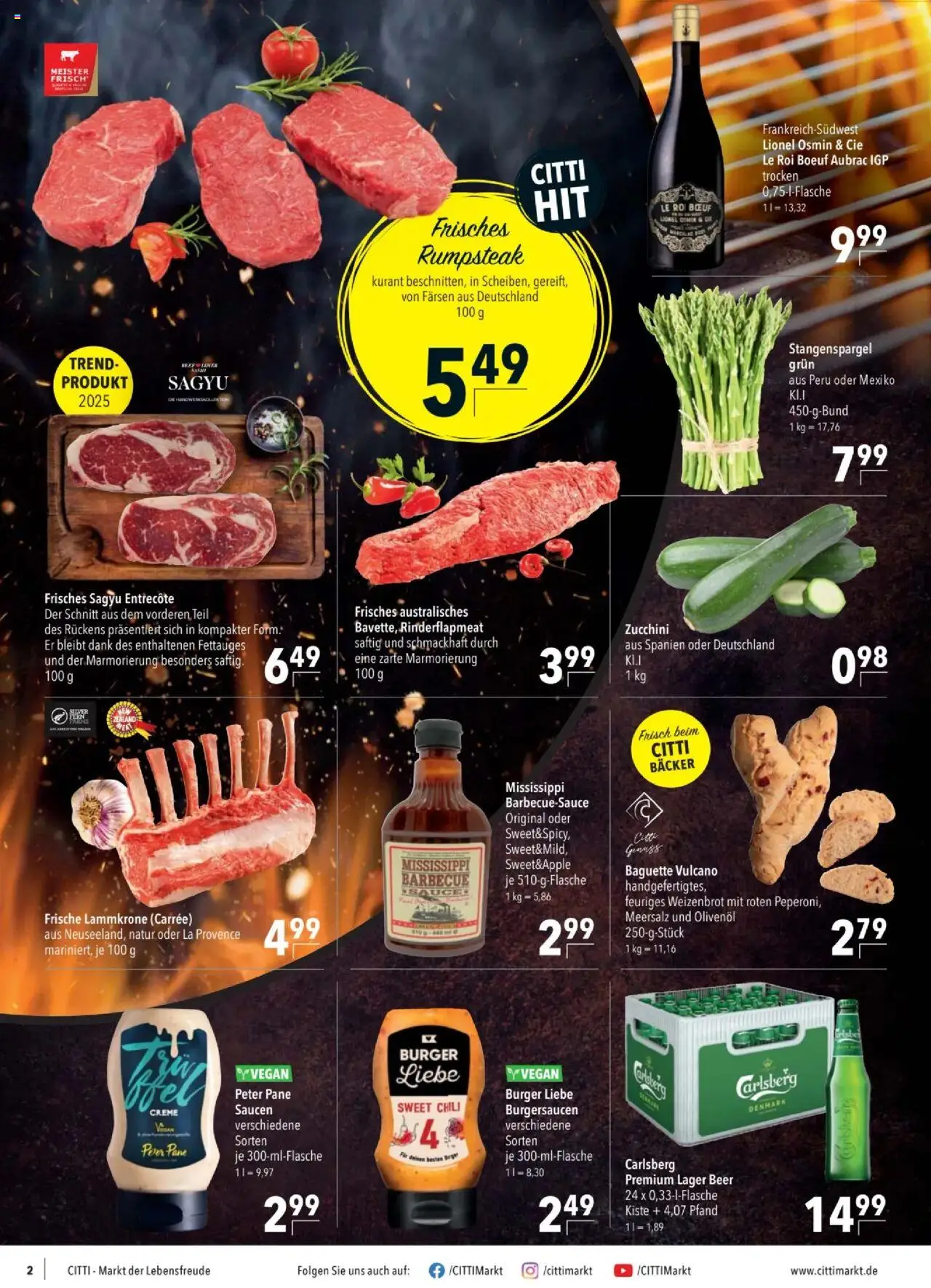 CITTI Tilbudsavis gyldig fra 06.08.2025 | Side: 2 | Produkter: Creme, Entrecote