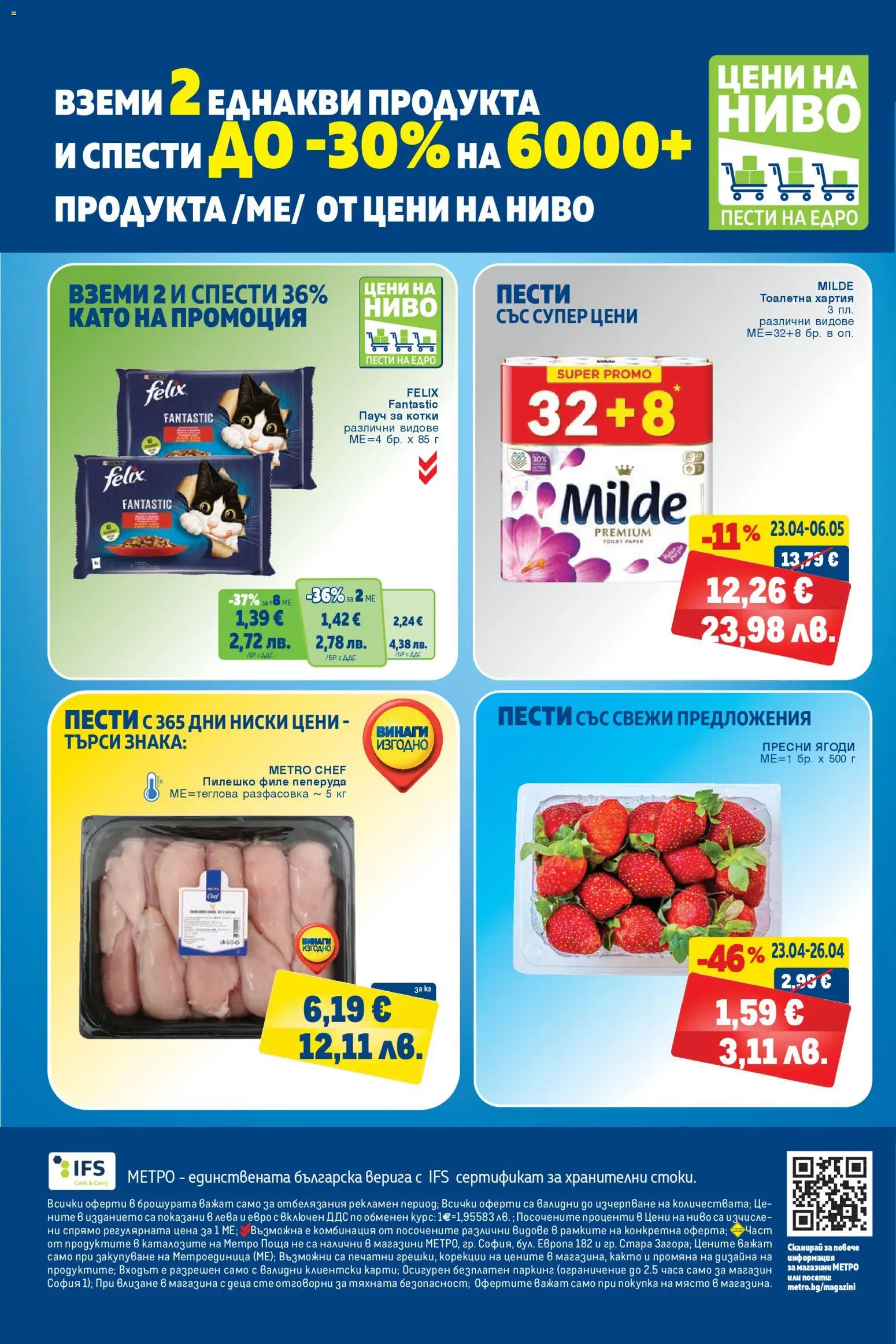 {H1} | Страница: 24 | Продукти: Филе, Хартия, Пилешко, Тоалетна