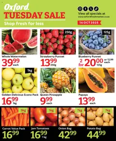 Oxford Freshmarket specials catalogue – valid from 14.10.2025
