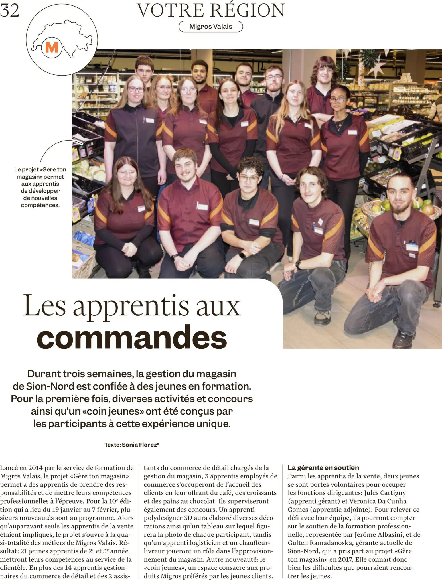 Migros Magazin FR – gültig ab 19.01.2026 | Seite: 32