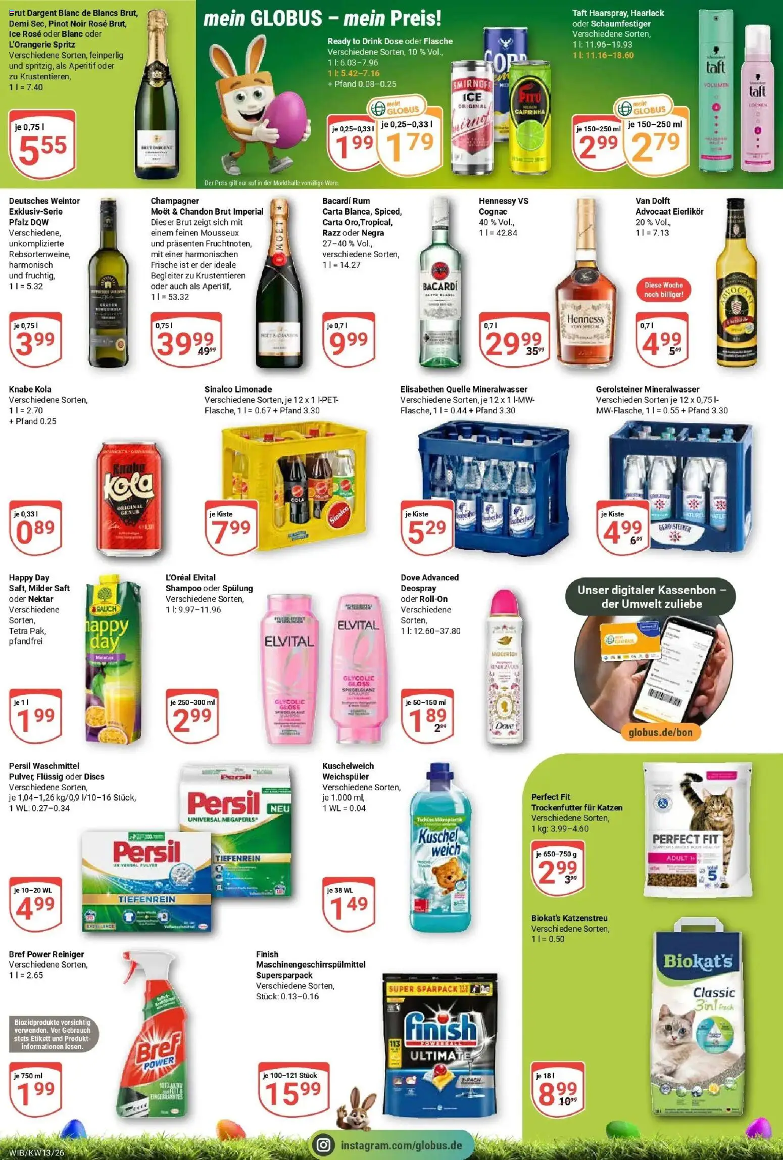 Globus prospekt Wiesbaden-Nordenstadt	 – gültig ab 23.03.2026 | Seite: 4 | Produkte: Rum, Finish, Brut dargent, Gerolsteiner