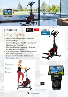 Hammer Prospekt 	 ab 13.10.2025 gültig | Seite: 2 | Produkte: Stepper, Tablet