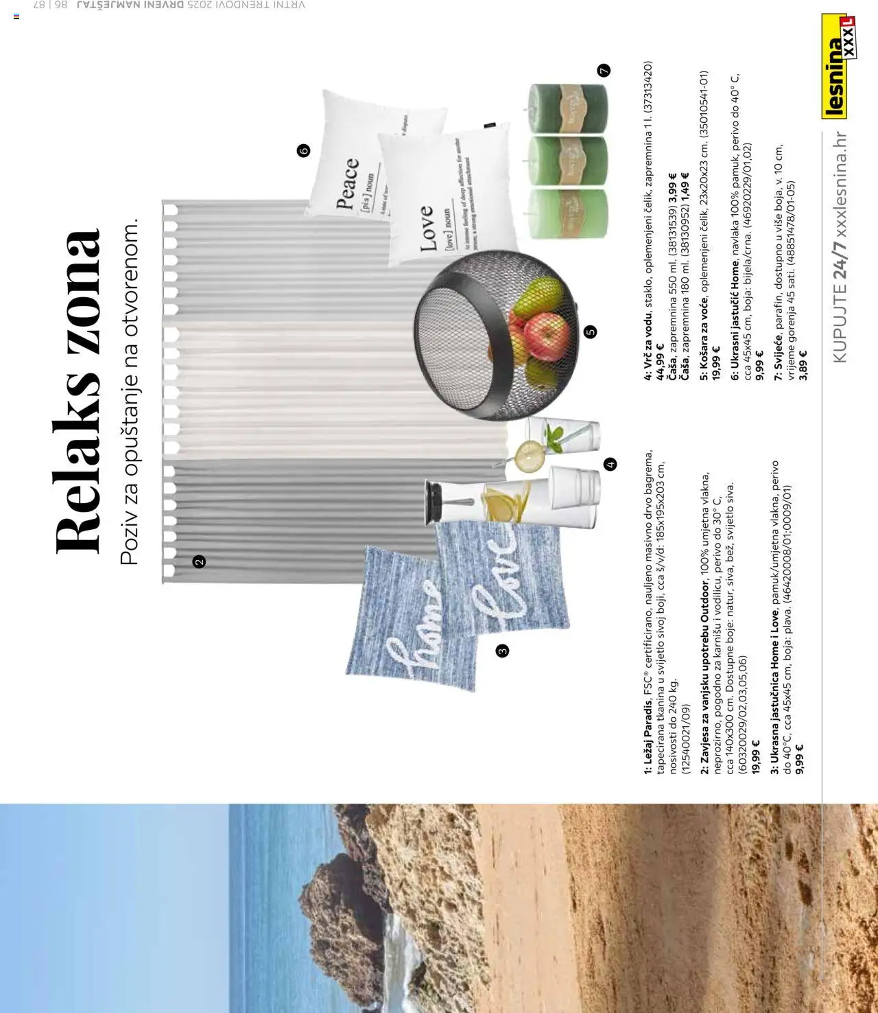 Lesnina katalog | vrijedi od 25.02.2025 | Stranica: 87 | Proizvodi: Košara, Zavjesa, Jastučnica