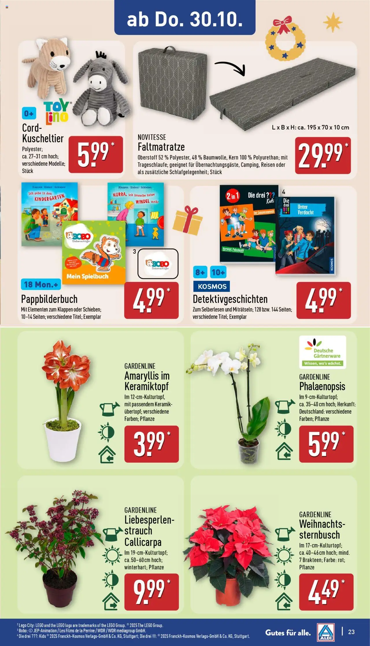 Aldi Prospekt 	 – gültig ab 27.10.2025 | Seite: 23