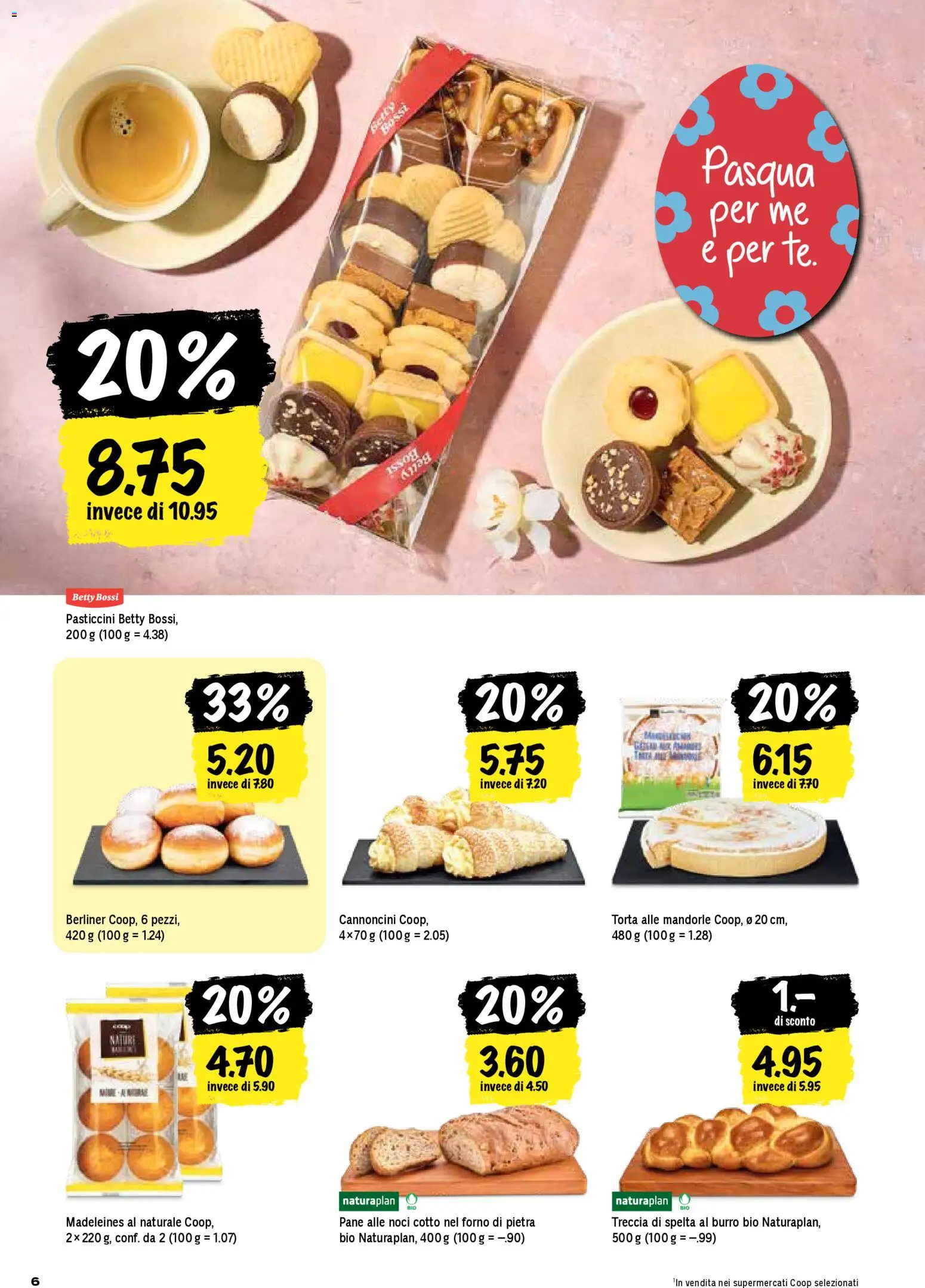 Coop aktionen IT – gültig ab 12.03.2026 | Seite: 6 | Produkte: Pane, Donuts
