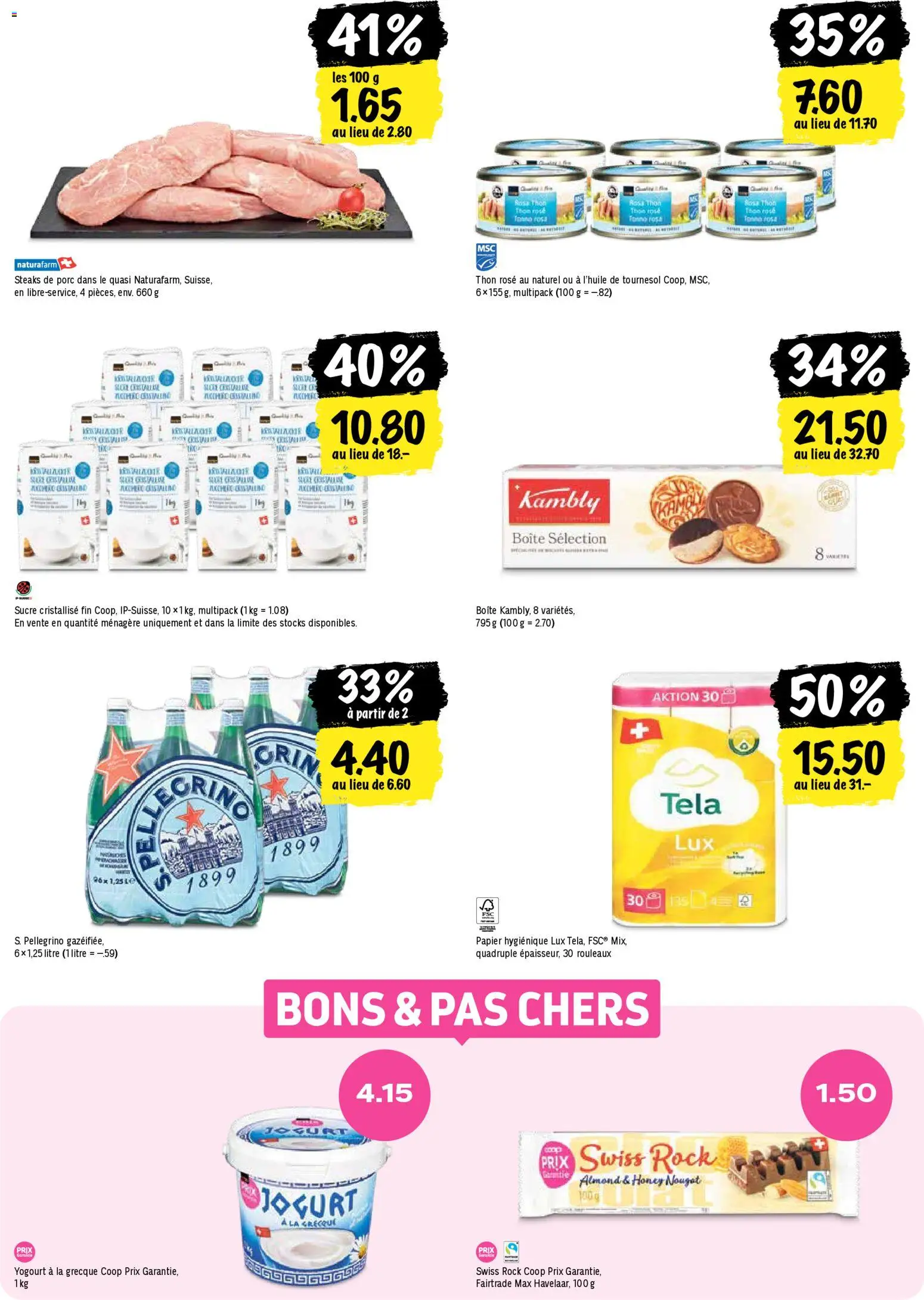 Coop aktionen FR – gültig ab 16.04.2026 | Seite: 22 | Produkte: Rock