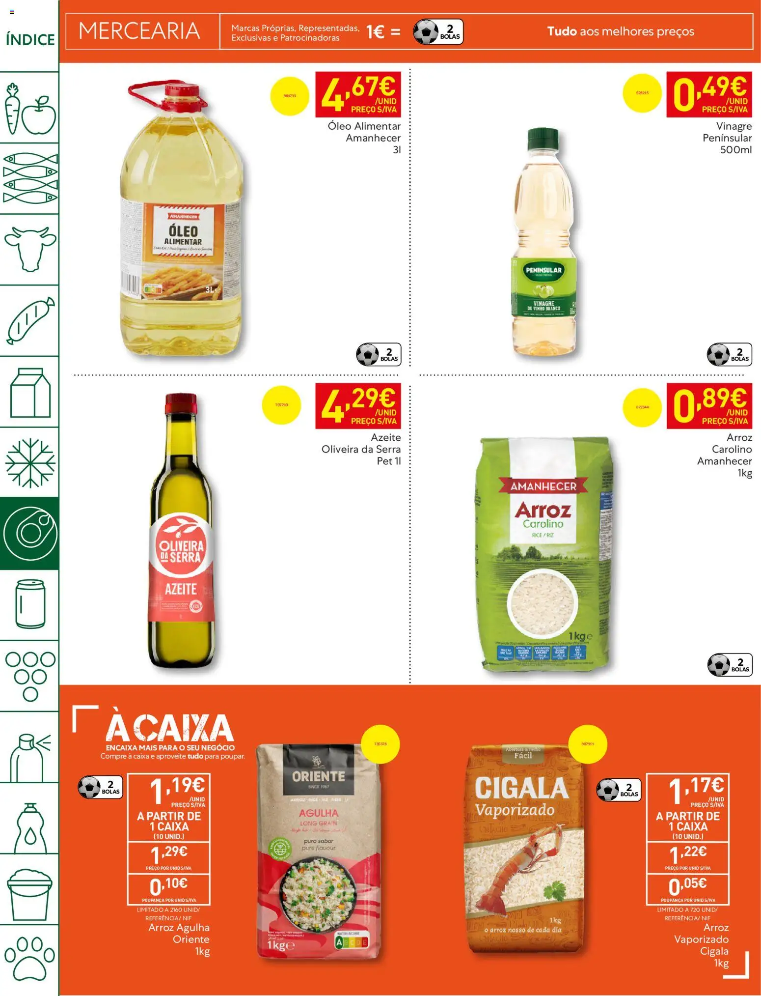 Recheio - Bons Negócios Madeira │ válido de 21.04.2026 | Página: 22 | Produtos: Vinagre, Azeite, Caixa, Vinho