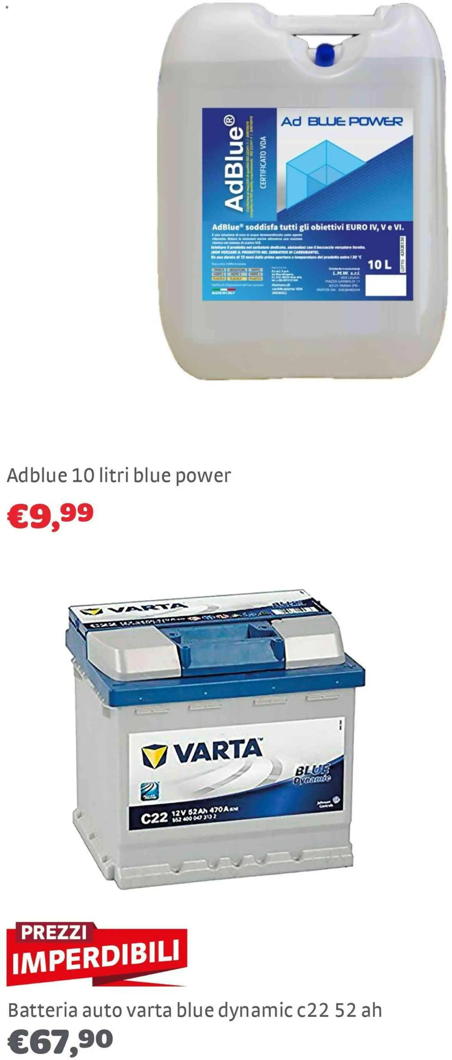 Volantino Brico Center del 04.12.2025 | Pagina: 18 | Prodotti: Batteria