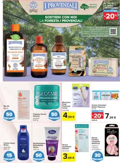 Volantino Carrefour del 07.08.2025 | Pagina: 3 | Prodotti: Rasoio, Sapone, Mandorle, Profumo