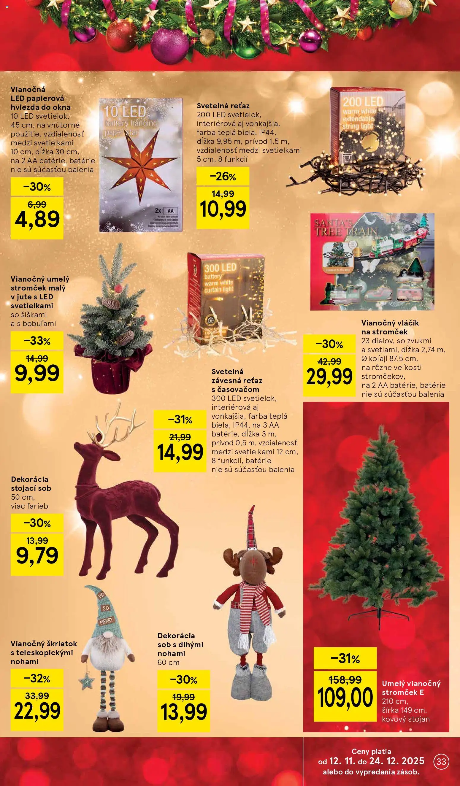 Tesco vianočný katalóg od 24.11.2025 Nová online akcia