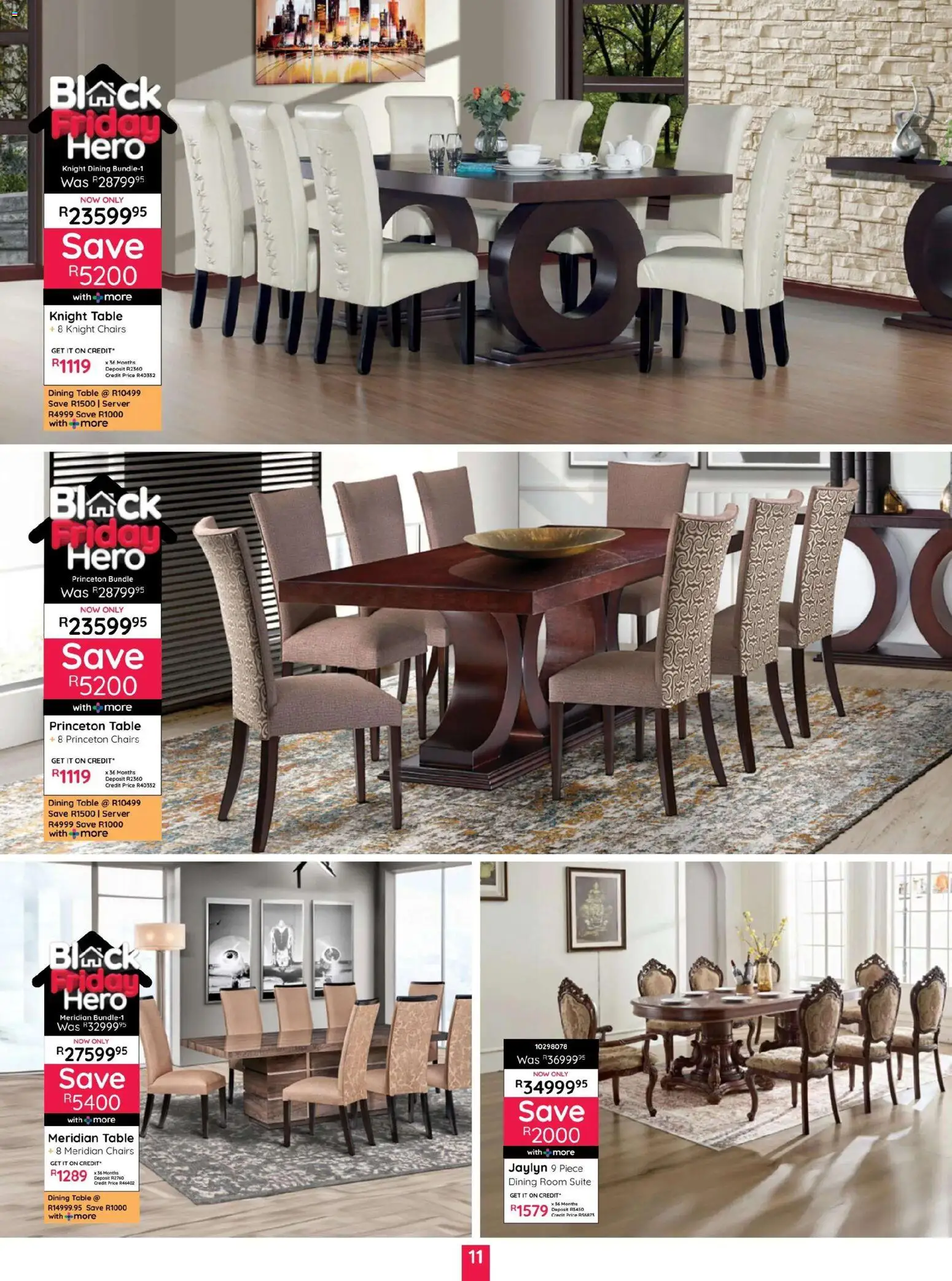 New Bradlows catalogue – valid from 10.11.2025 | Page: 11 | Products: Table, Dining room suite