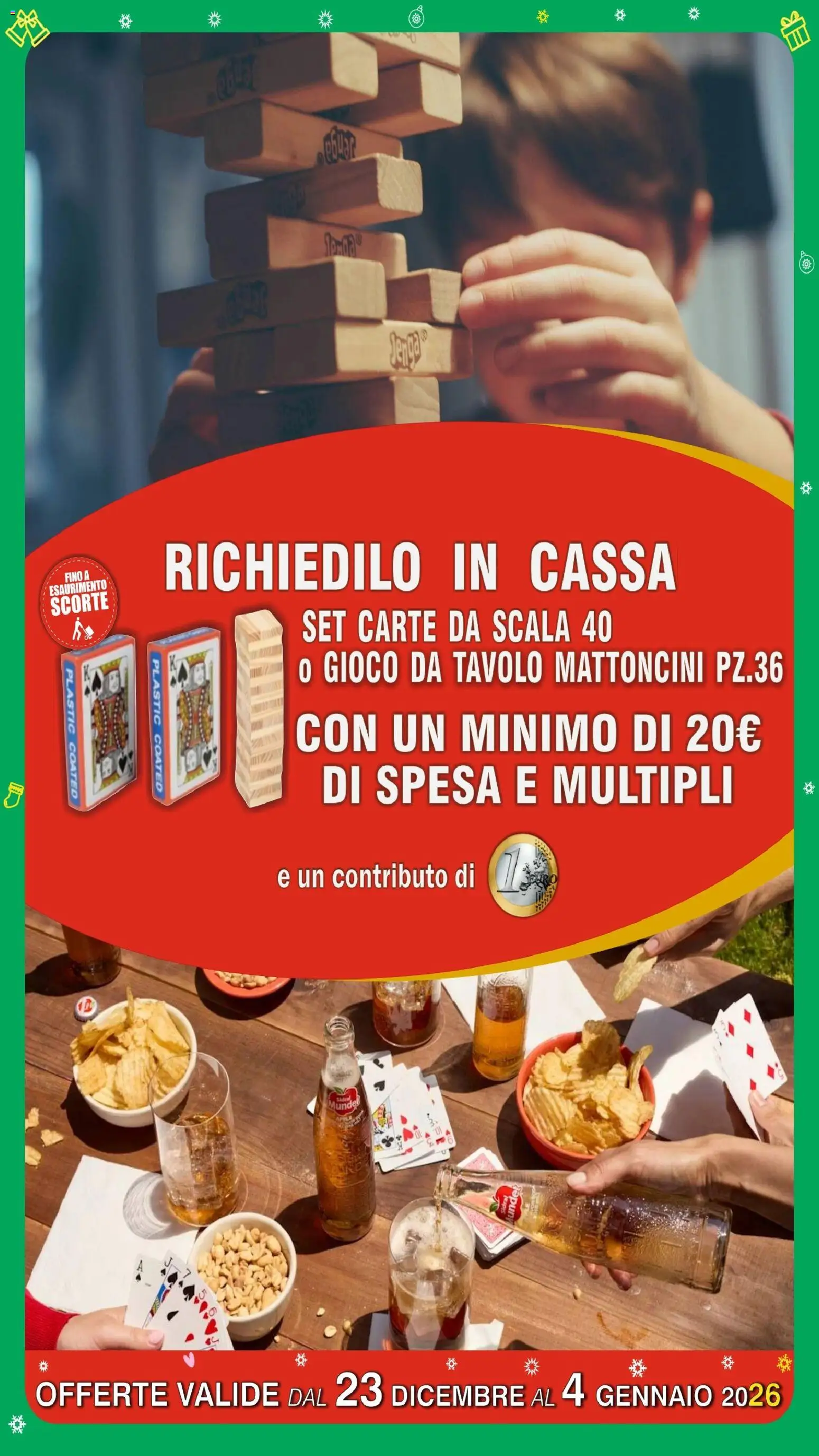 Volantino Primo Prezzo del 23.12.2025 | Pagina: 46 | Prodotti: Scala, Gioco, Tavolo