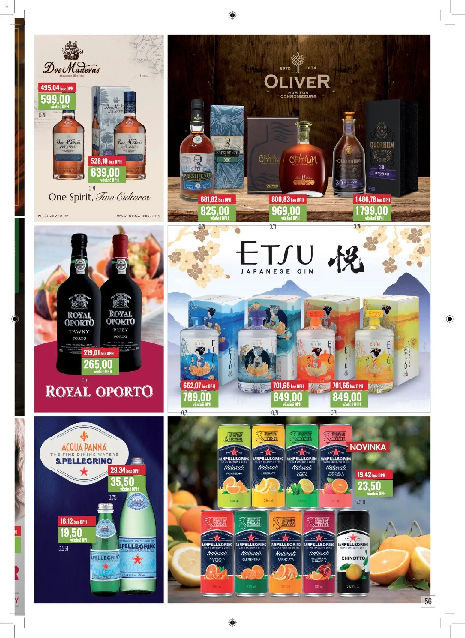 Ratio leták od 01.01.2026 | Strana: 57 | Produkty: Rum, WAP, Gin