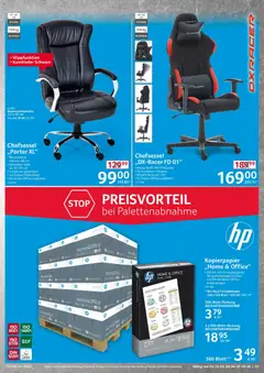 Selgros Non Food ab 23.04.2026 gültig | Seite: 13 | Produkte: HP, Kissen, Chefsessel